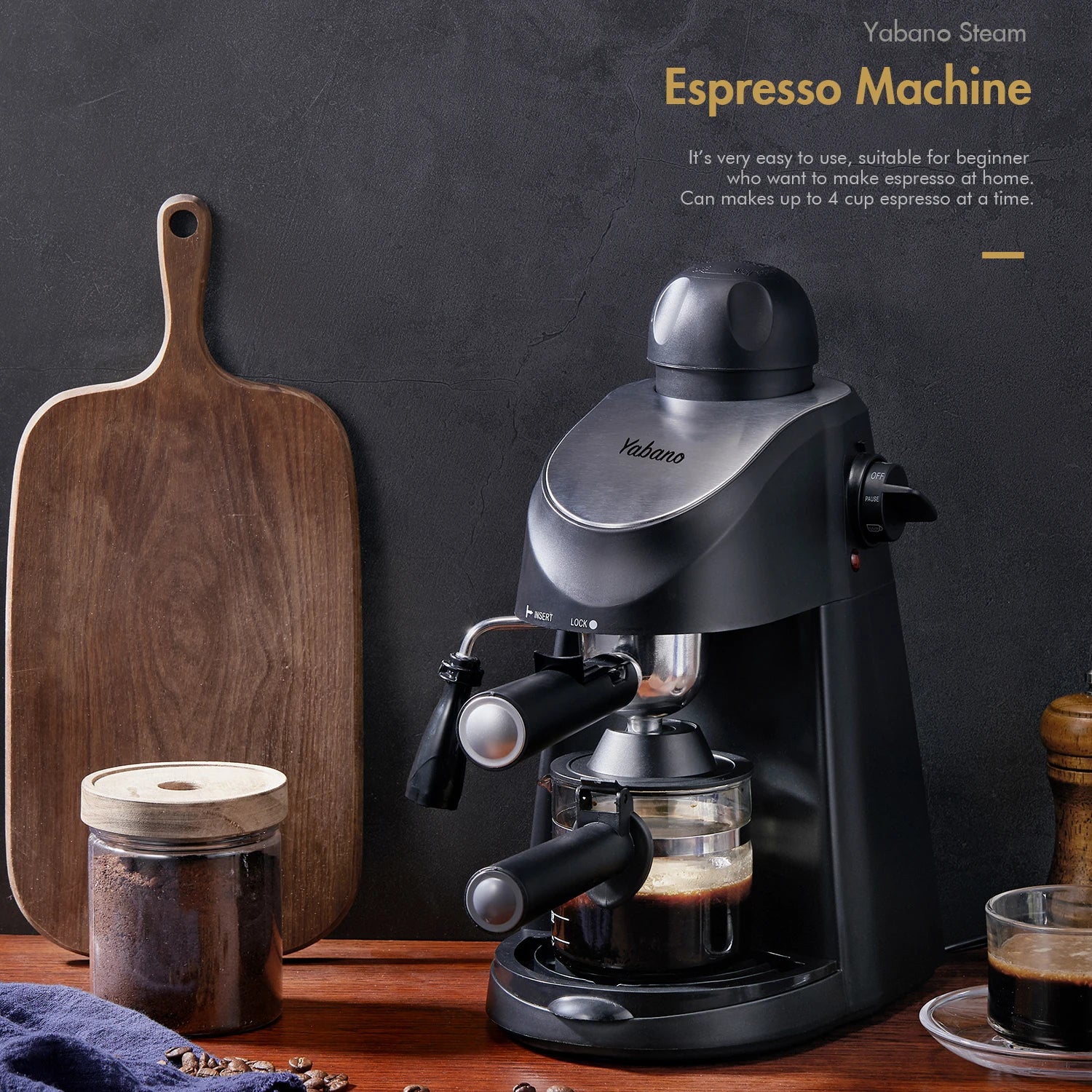 Yabano Espresso Machine, Espresso Coffee Maker IN USA.