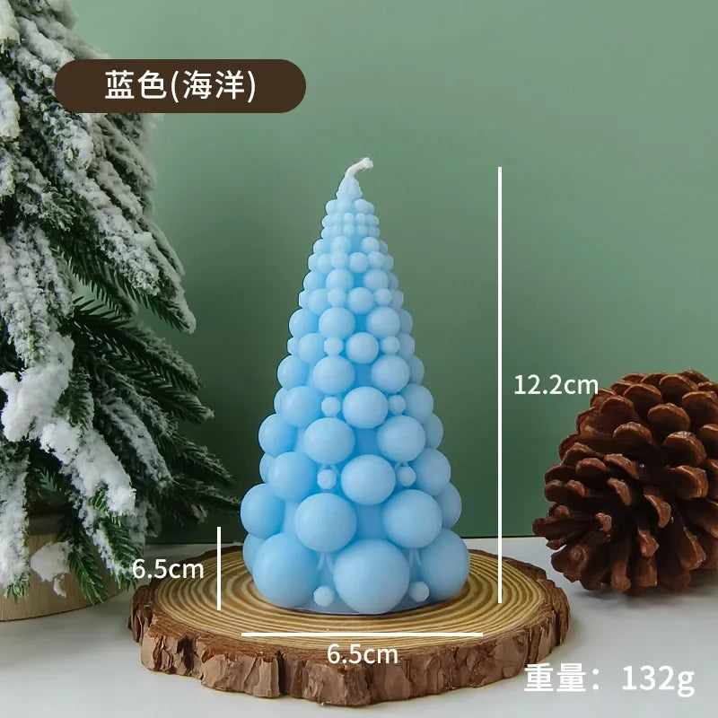 Bubble Ball Christmas Tree Aromatherapy Candle Ins Shooting