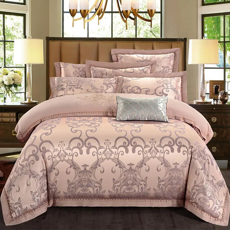 Bedding Sets Floral Grey Pink Comfort Duvet Pillowcase Flat Bed