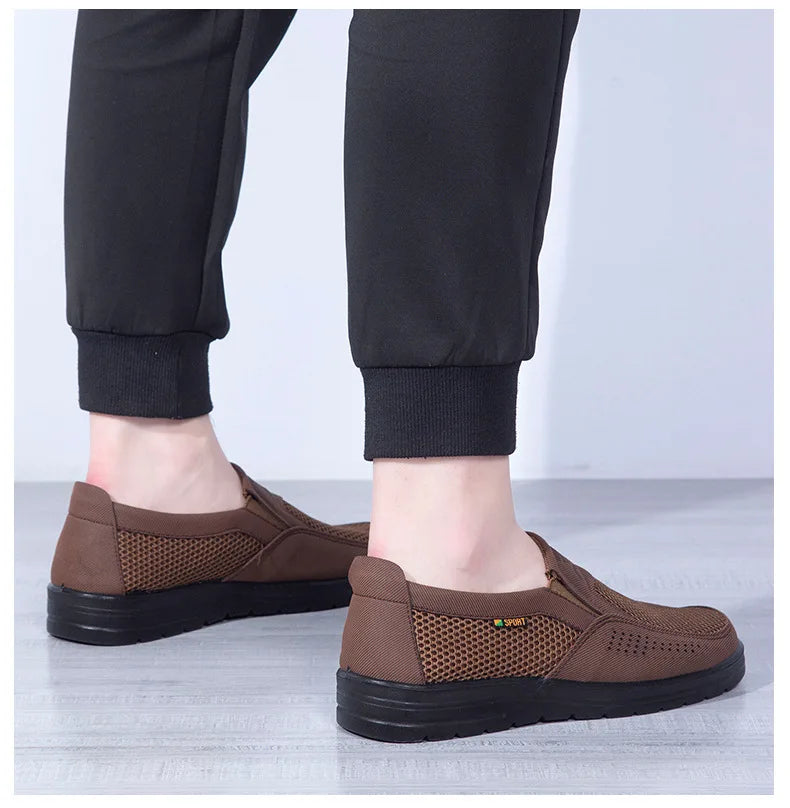 Men Fashion Casual Walking Shoes Breathable Mens Loafers in USA