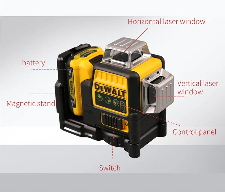 Dewalt DW089LG Line Laser Professional Laser Level