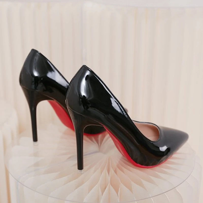 Sexy Black Bed High Heels Women Stiletto Pointed Toe in USA