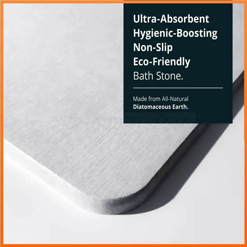 Stone Bath Mat for Bathroom Stone Shower Mat Diatomaceous