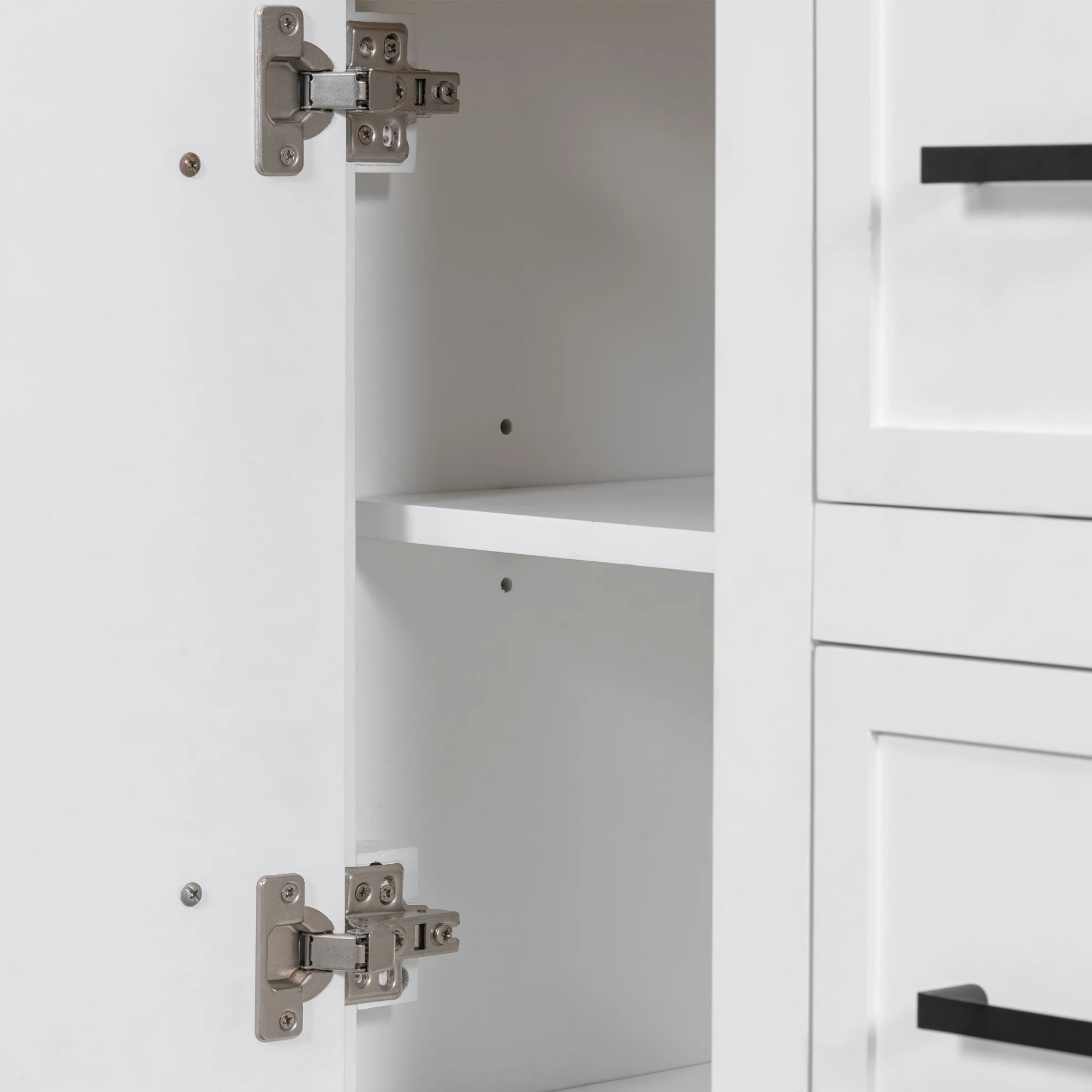 Bathroom Vanity Cabinet with Resin Integrated Sink in USA.