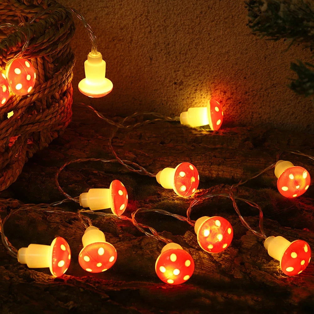 Leds Mushroom LED Fairy Lights USB/Battery String Light in USA