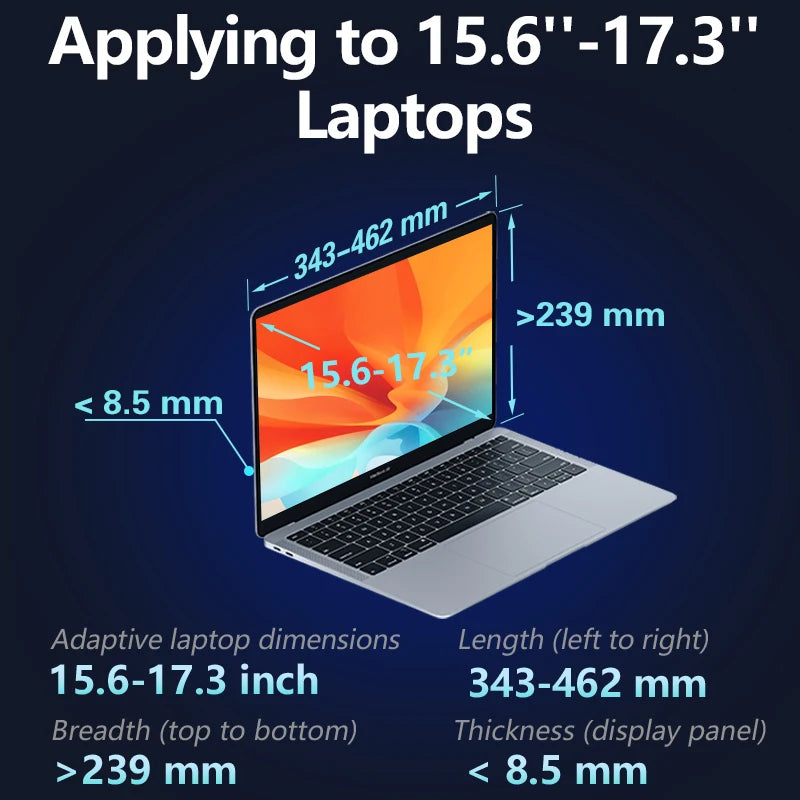 Portable Triple-screen Monitor Laptop Expansion Screen IN USA.