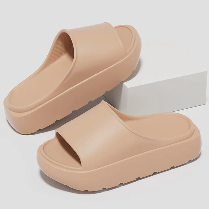 Summer Beach Thick Sole EVA Slippers Women Thick Platform in USA