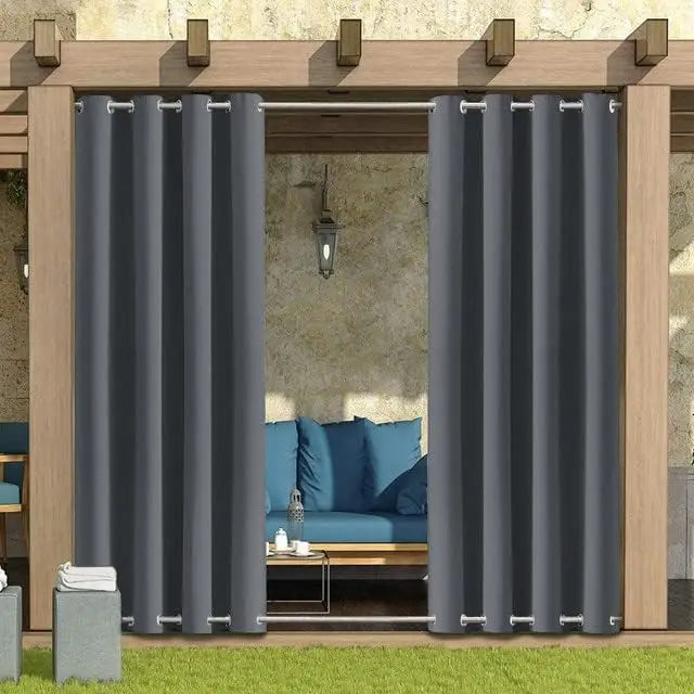 Outdoor Curtains Garden Patio Gazebo Pergola Waterproof in USA