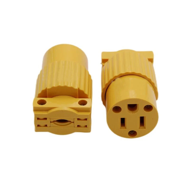 American 15A NEMA 5-15P 6-15P US Industry Waterproof Wiring Plug Conne