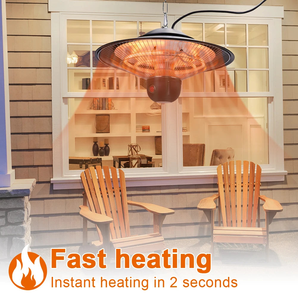 Hanging Electric Heater Living Room Heater Fan Heating IN USA.