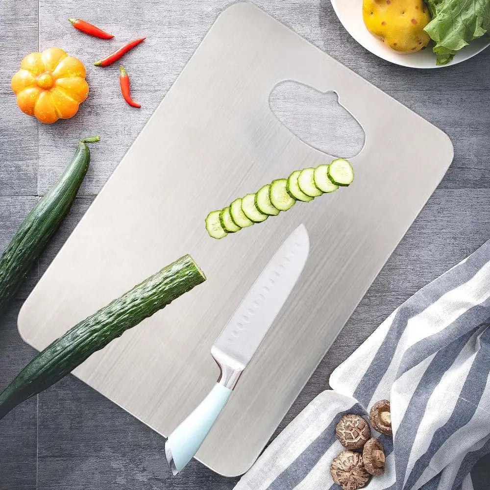 Cutting Board Meat Stainless Steel Kitchen Food Chopping