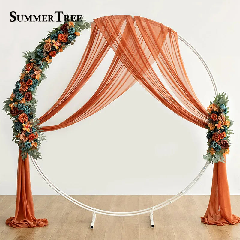 Meters Wedding Sheer Arch Decor Drapes Chiffon IN USA.