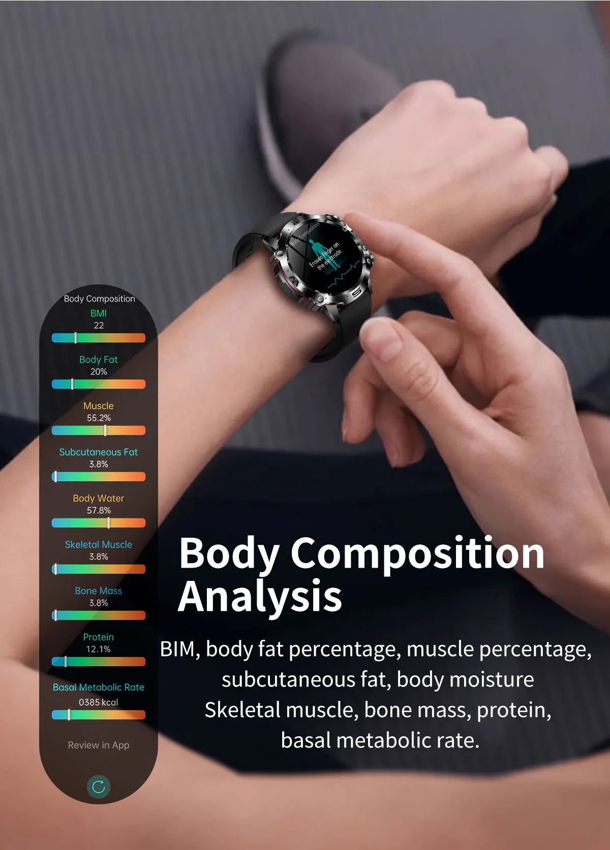 Bluetooth Call Smart Watch Men Health Blood Pressure IN USA.