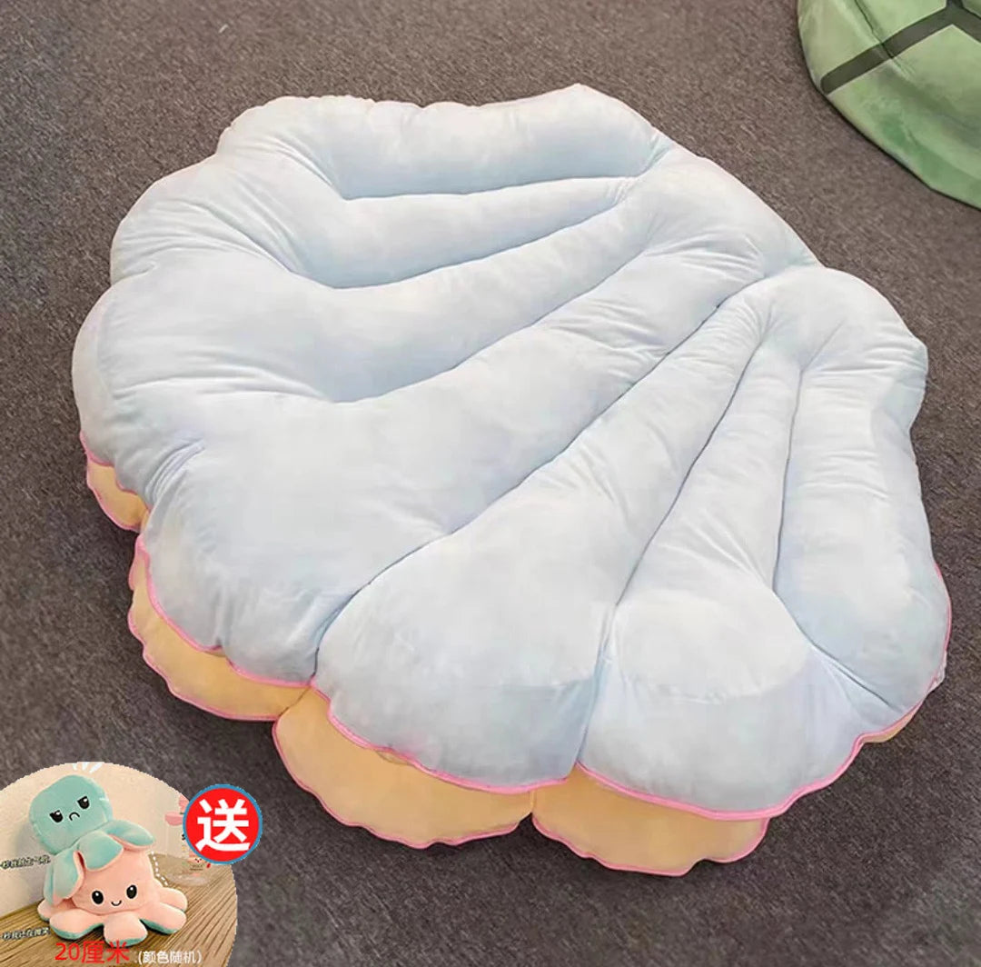 Big Clam Shell Sleeping Bag Girls Toy Giant Shell Throw Pillow