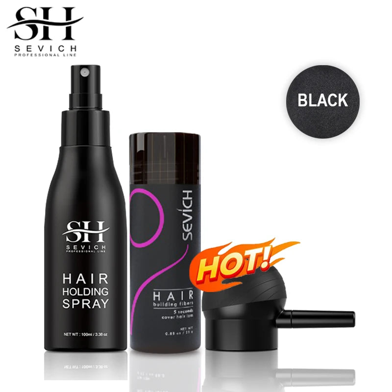 Hair Fiber Powder+Hair Styling Spray+Nozzle Applicator in USA