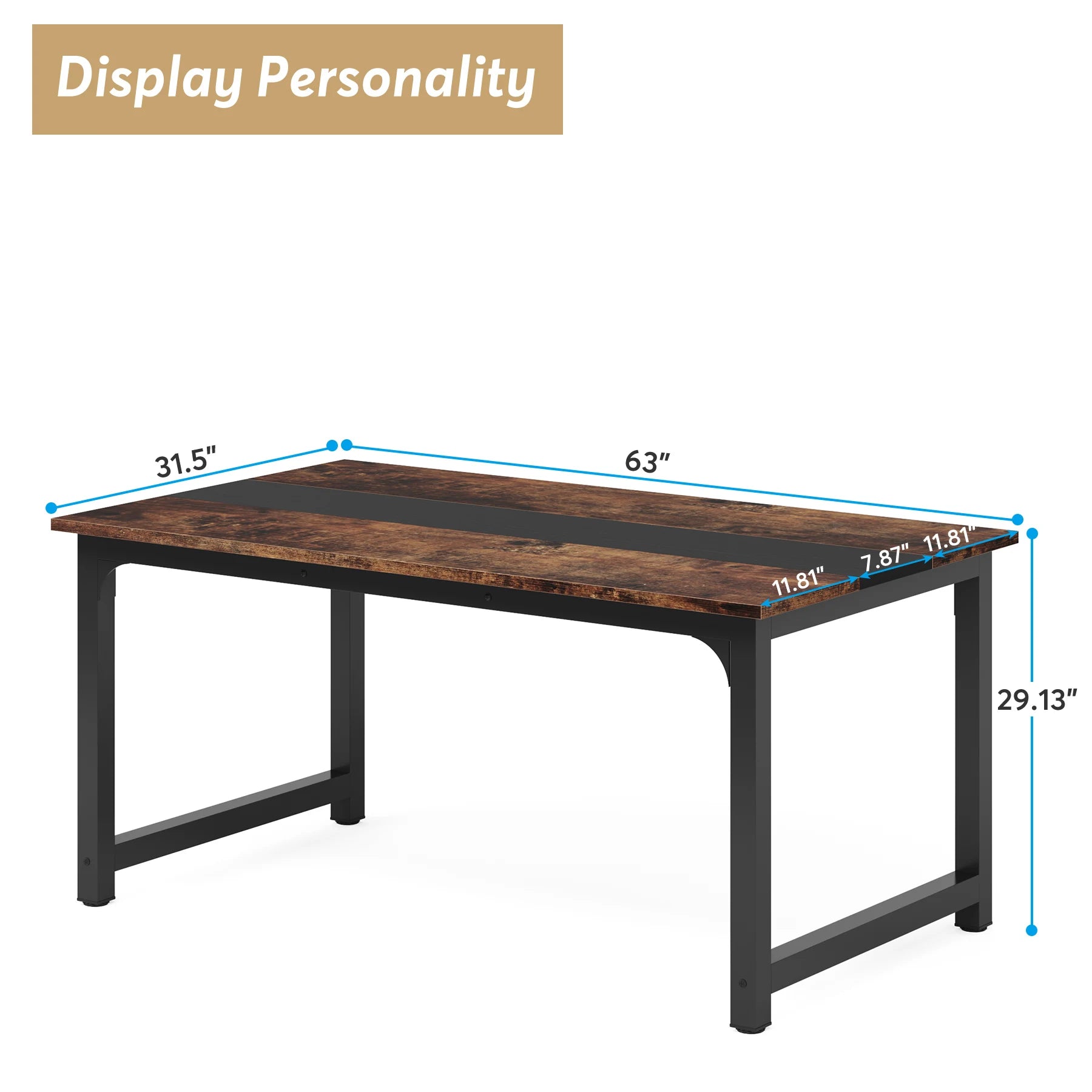 Kitchen Table Person, Rectangular Dinner Table in USA.