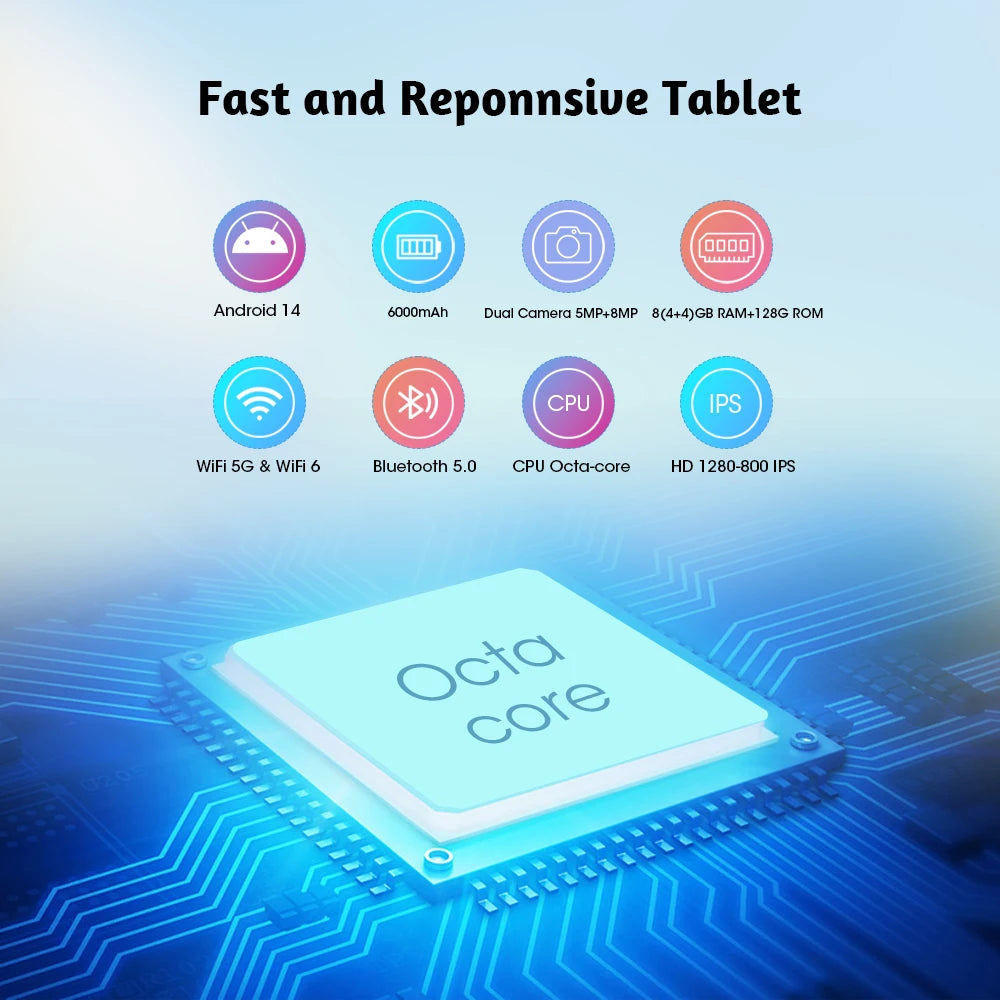 Tablet Kids Android Octa Core Children Tablets IN USA.