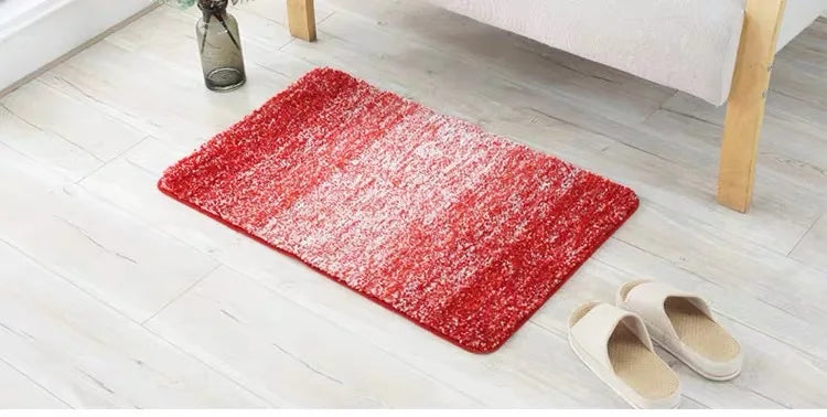 Bathroom Rugs Mat Simple Home Flocking Carpet Extra Soft in USA.