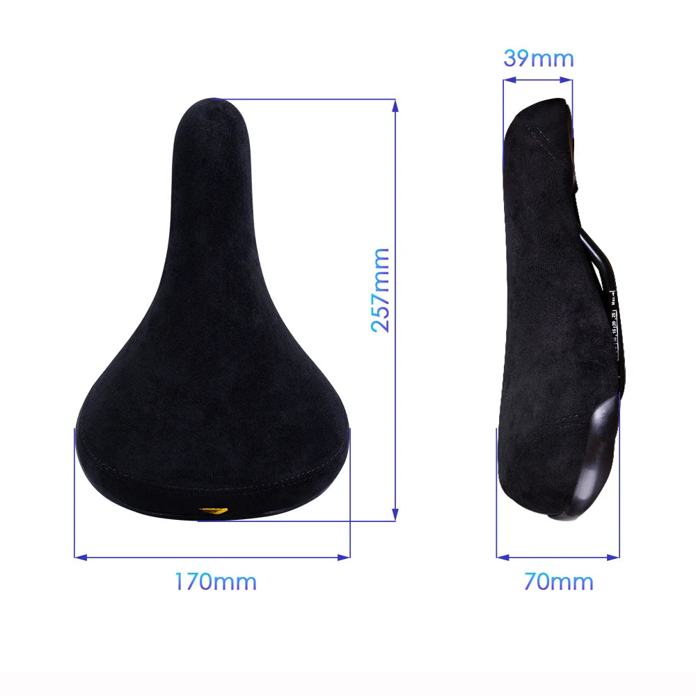 Funsea Bicycle Saddle Wheelie Black Logos in USA.