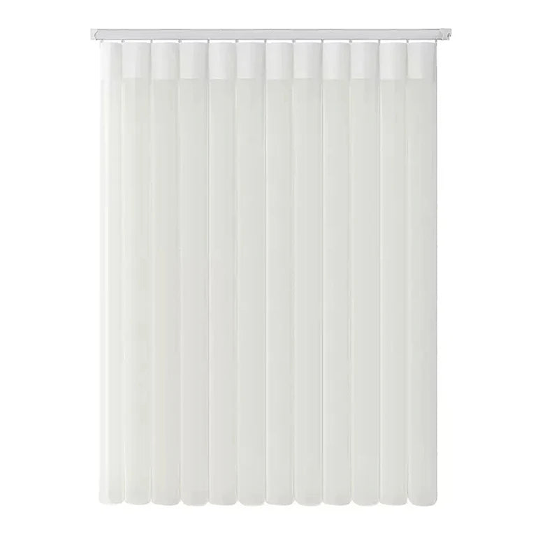 White Dream Shutter Vertical Curtain Floor Ceiling Window