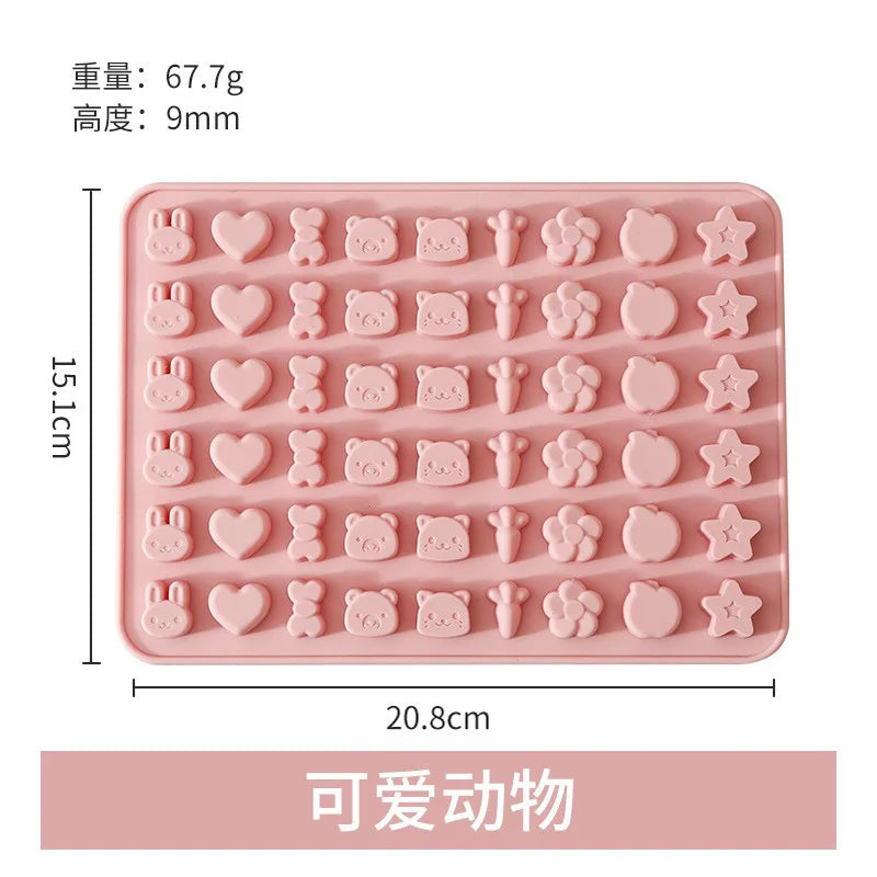 Cute Mini Fruit Silicone Mold Gummy Chocolate Ice Cube in USA