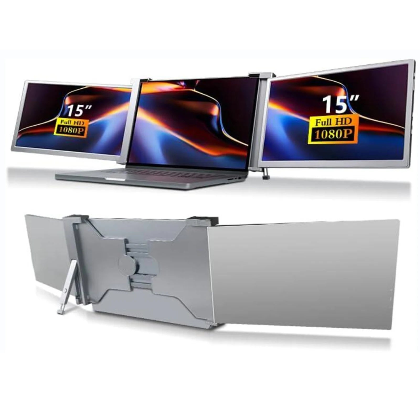 Portable Triple-screen Monitor Laptop Expansion Screen IN USA.