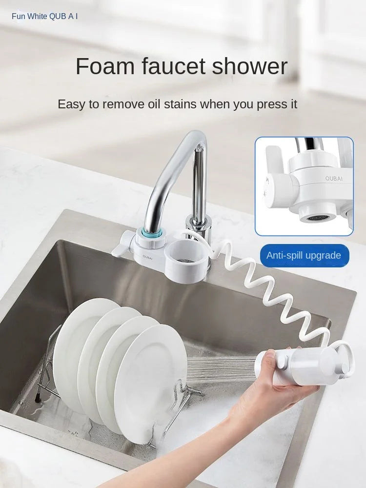 Automatic dishwashing liquid shower artifact brush pan in USA.