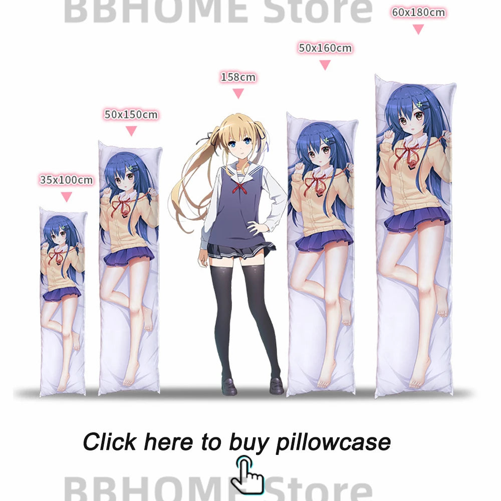 DIY Custom Anime Dakimakura Pillowcases Boyfriend Girlfriend