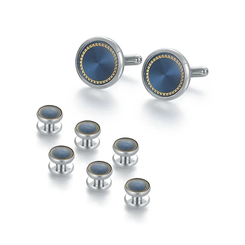 Wedding Cufflinks Tuxedo Studs Set Men Accessories Cufflinks in USA