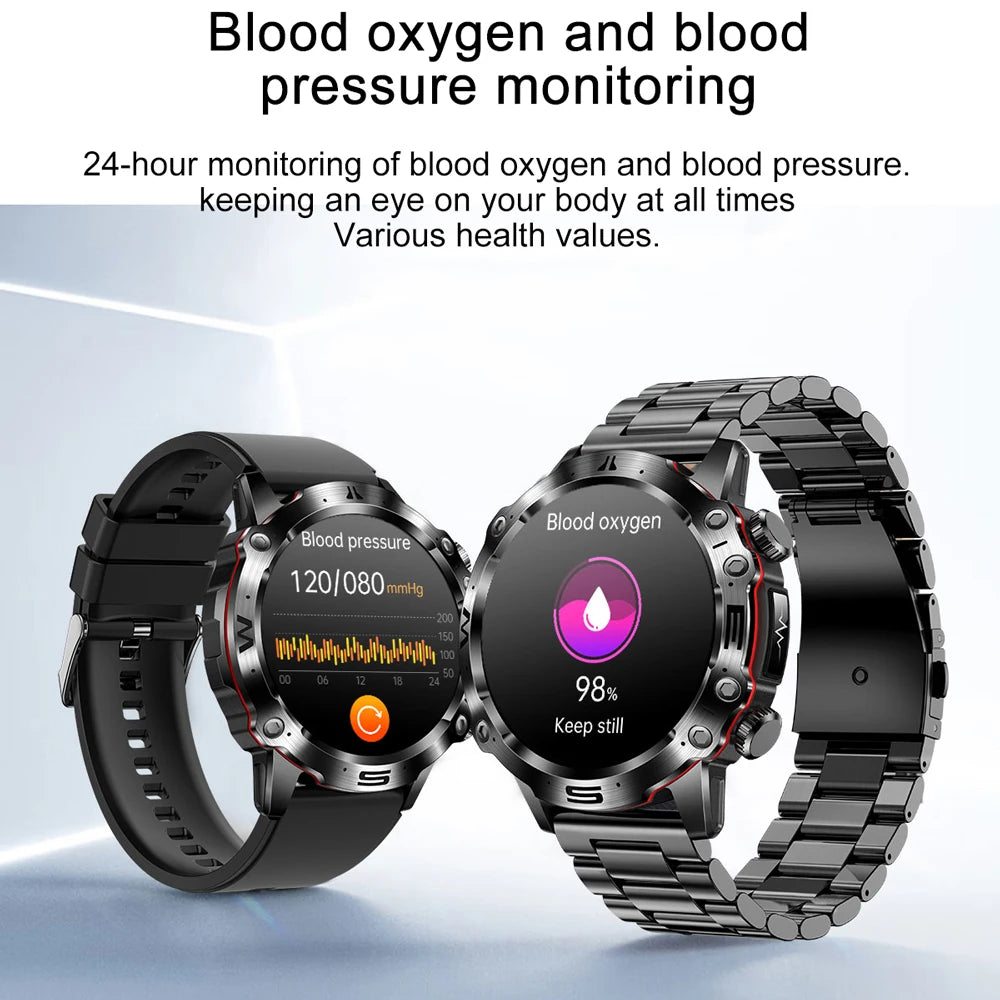 Bluetooth Call Smart Watch Men Health Blood Pressure IN USA.