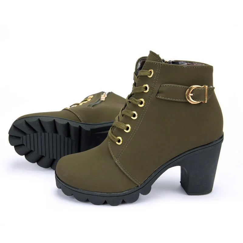 New Spring Winter Women Pumps Boots High Quality in USA