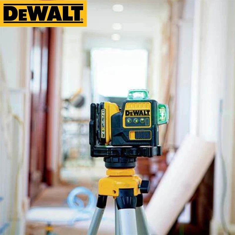 Dewalt 3 Sides*360 Degree Vertical 12 Lines Laser Level Horizontal Gre