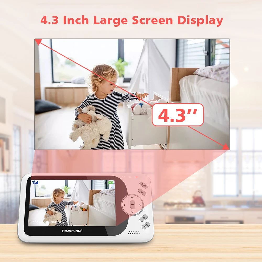 Baby Monitor Pan Wireless Night Security Camera IN USA.