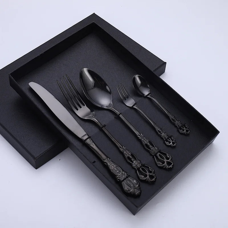 Stainless Steel Flatware Tableware Multi-Color Knife in USA.