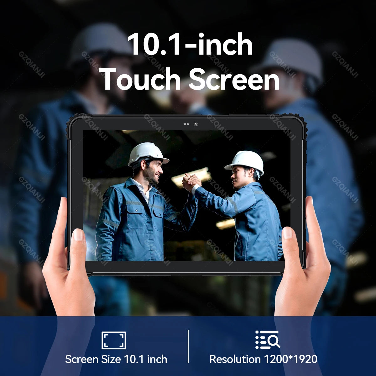 5G Industrial Android 12 Tablet Rugged PDA Triple Defence with Fingerp