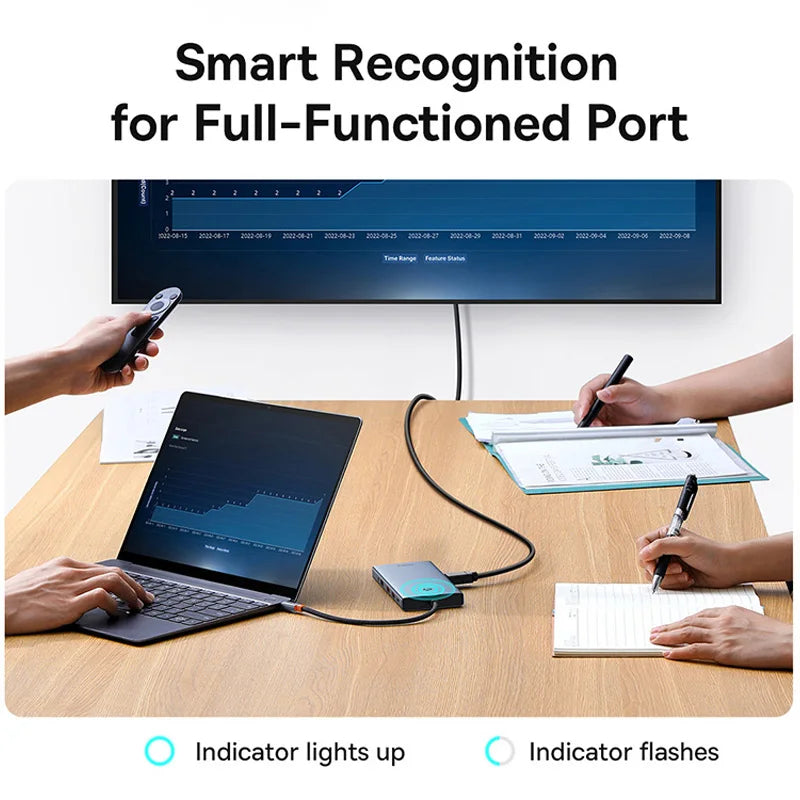 Baseus USB Type C to HDMI-Compatible HUB Adapter IN USA.