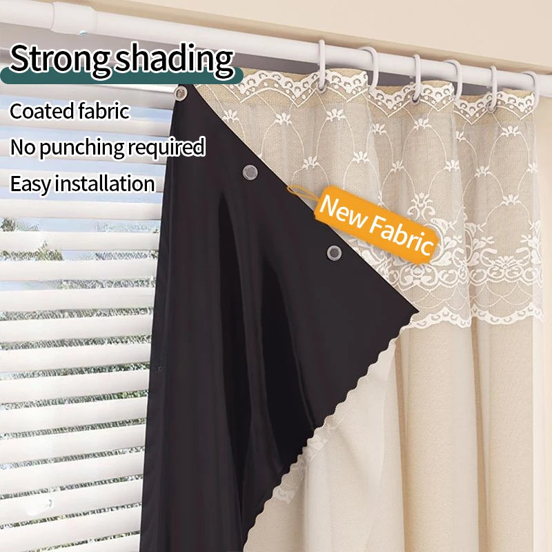 Ins Lace Curtains Window Hanging Curtains Living Room Bedroom in USA.