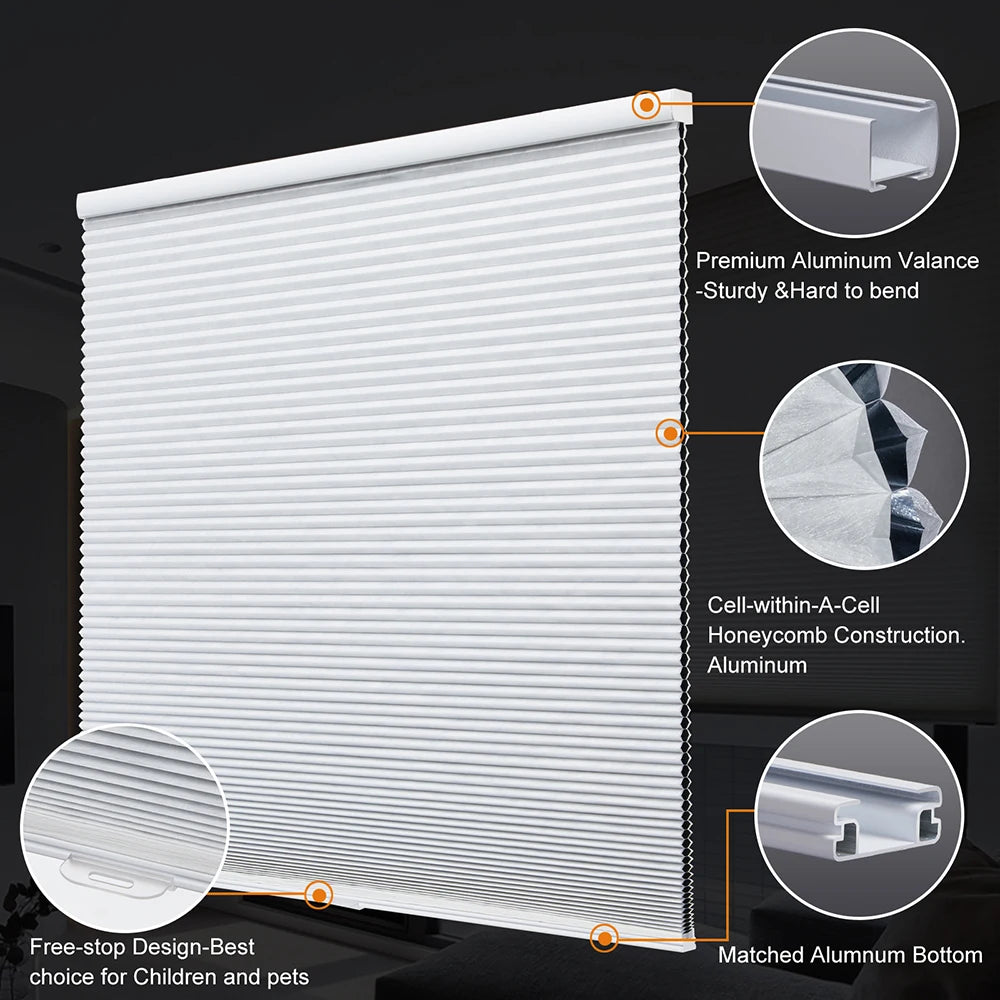 Persilux Blackout Cellular Blinds Honeycomb Shades