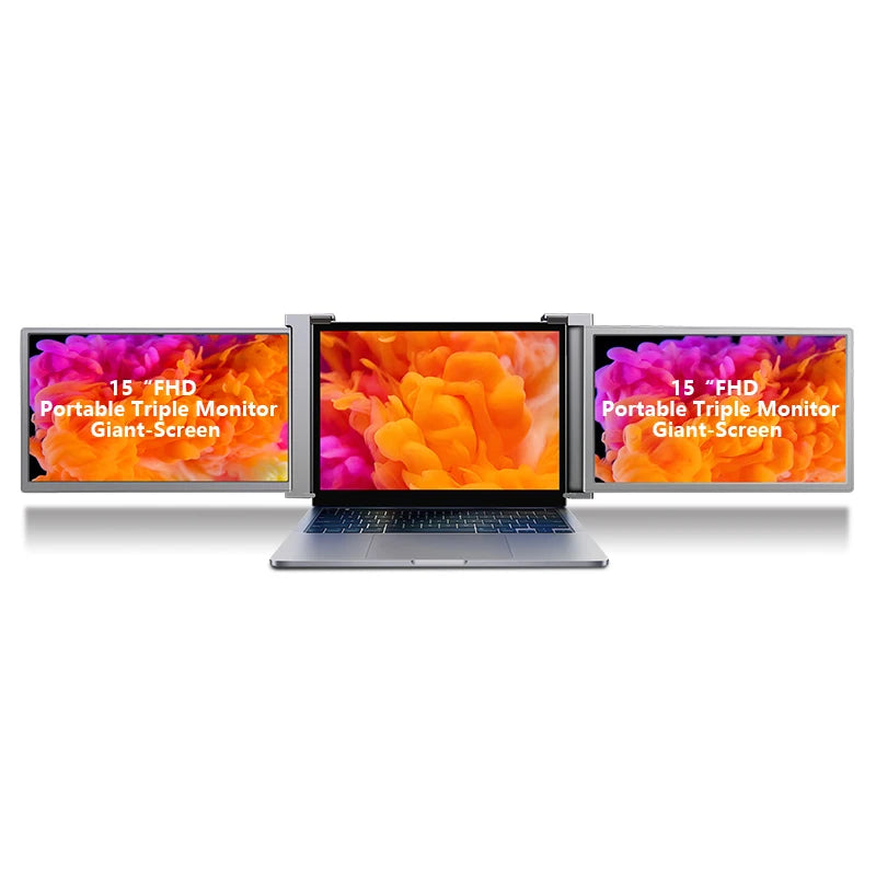 Portable Triple-screen Monitor Laptop Expansion Screen IN USA.