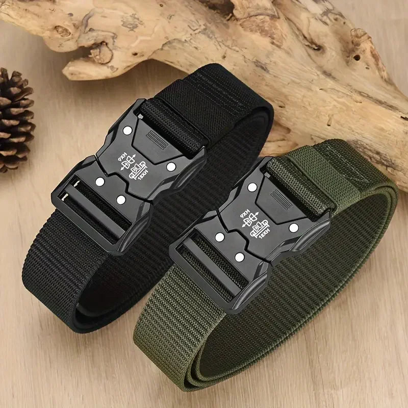 Tactical Waist Belt - Durable Automatic Buckle, in USA