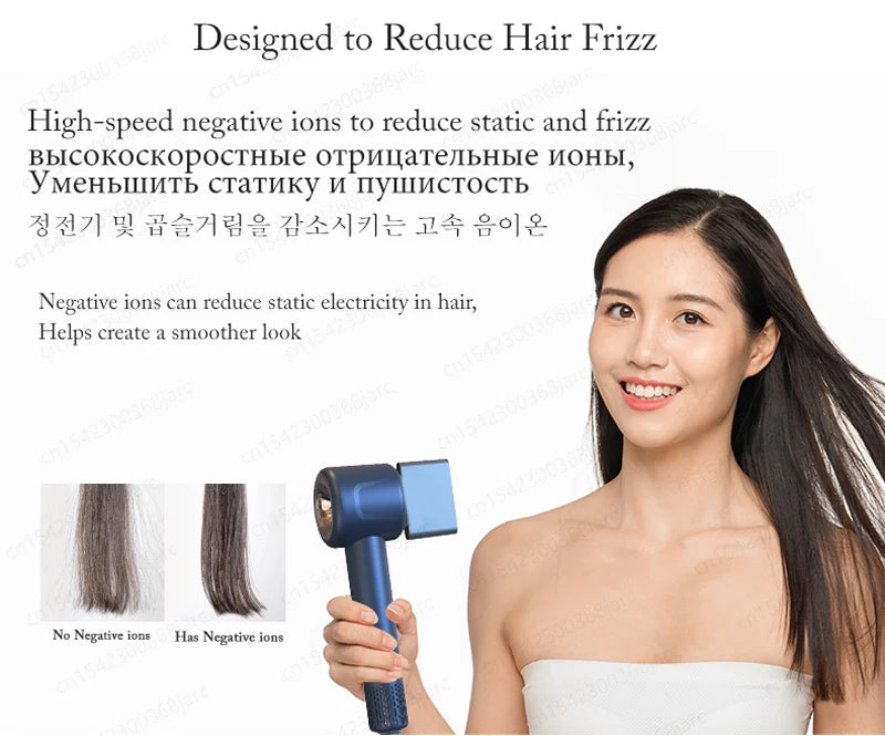 Professional Super Hair Dryer Negative Ion Quick Dry Leafless Hair dry