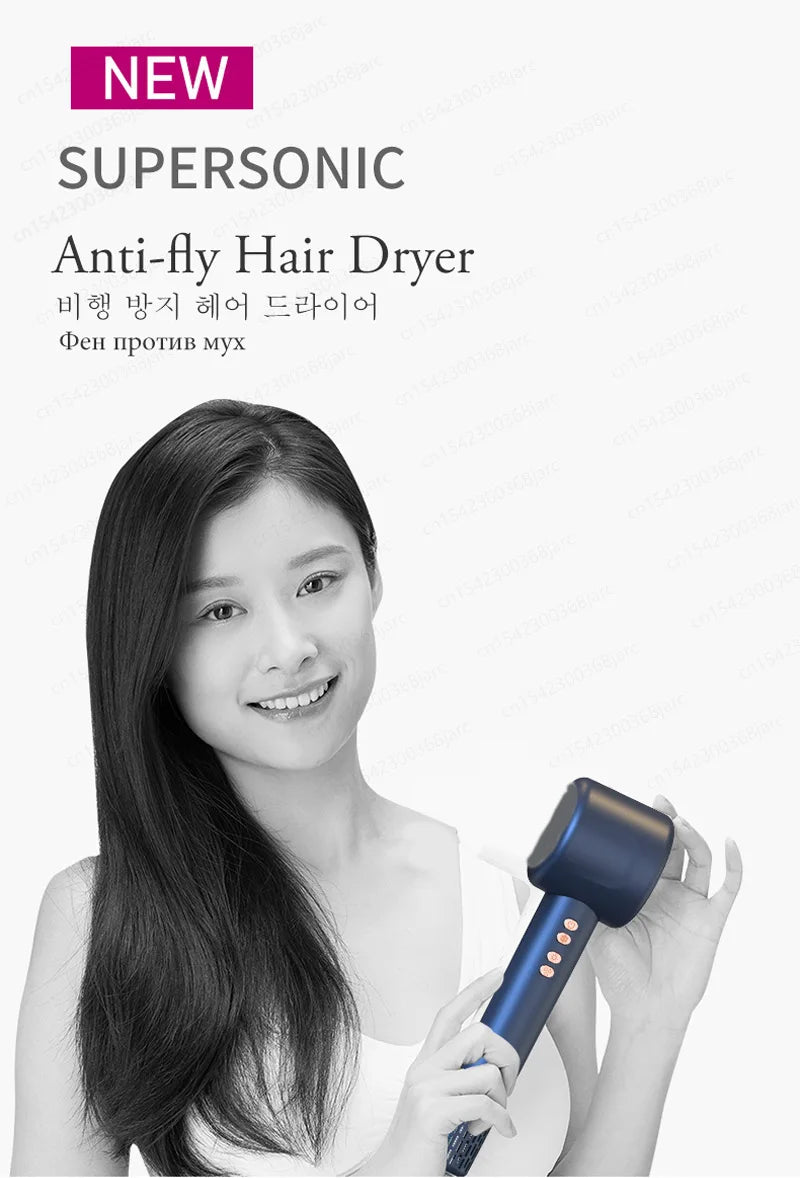 Professional Super Hair Dryer Negative Ion Quick Dry Leafless Hair dry