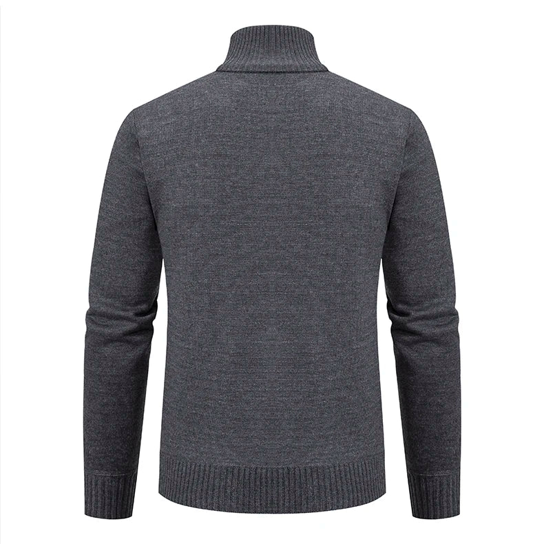 new cashmere padded warm casual men's knitted sweater coat in USA