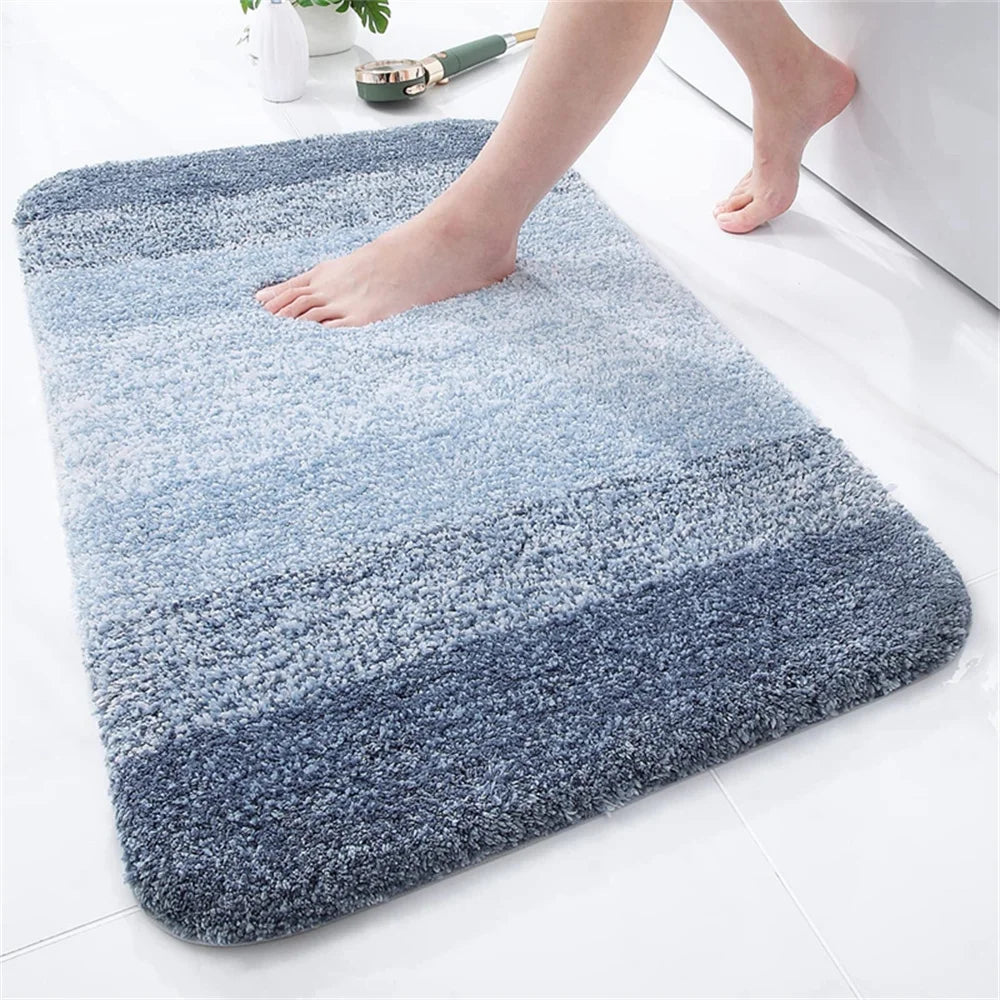 Olanly Soft Bathroom Plush Rug Absorbent Quick Dry Bath Mat