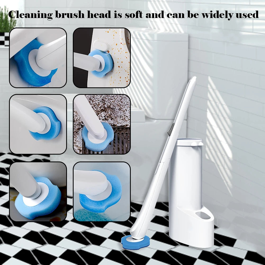 Wall-mounted Disposable Toilet Brush Cleaner