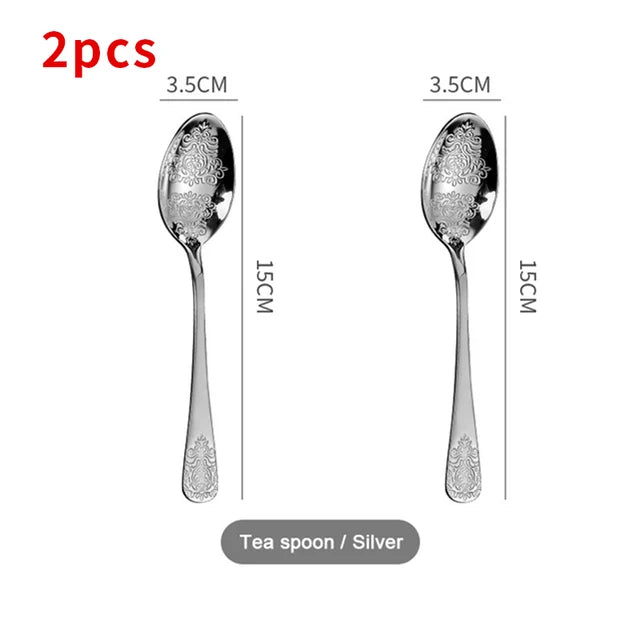 Stainless Steel Cutlery Set Portable Dinnerware Set