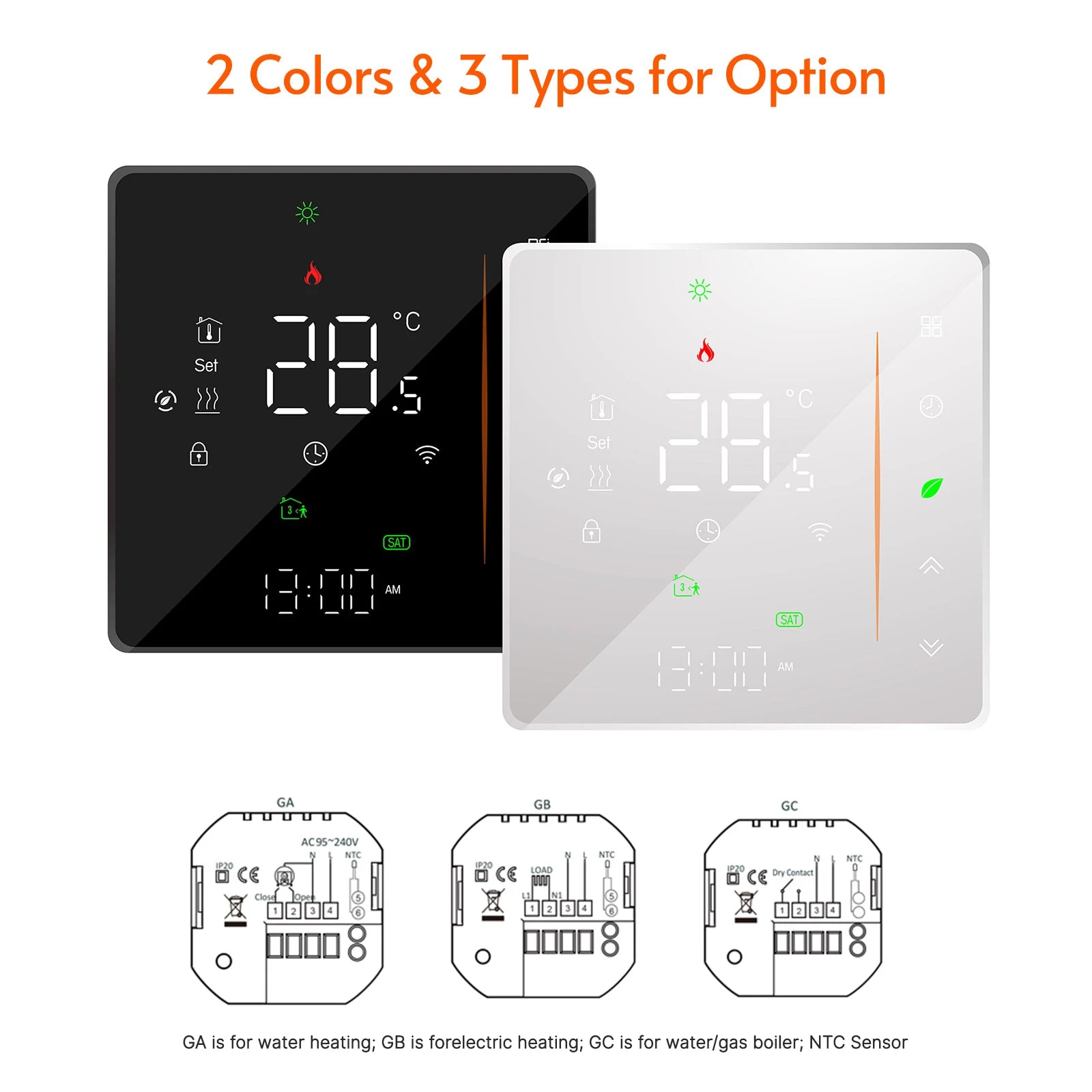 WiFi Smart Thermostat Temperature Controller Weekly IN USA.