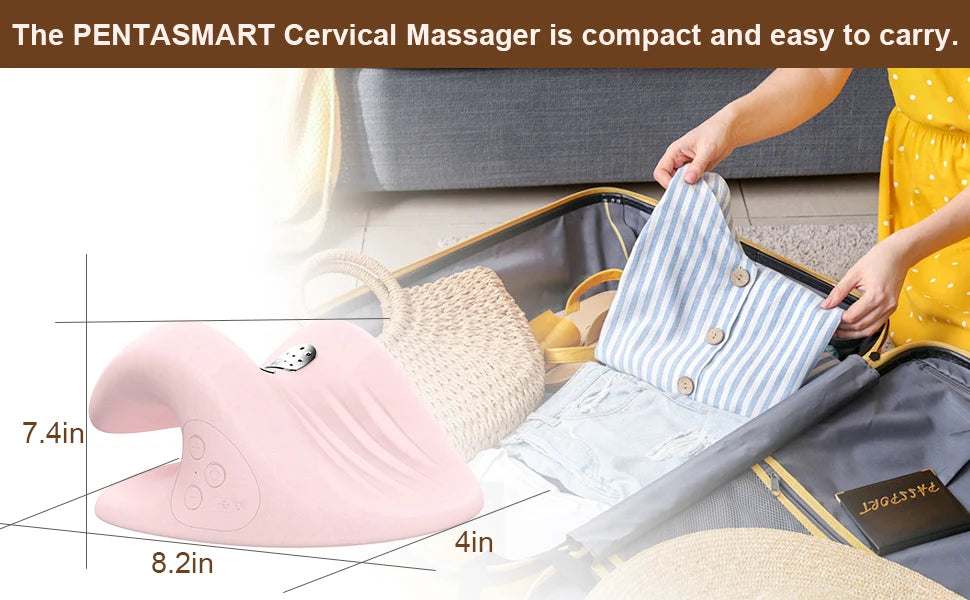 Neck Massage Pillow Cervical Orthopedic Pillow Heated