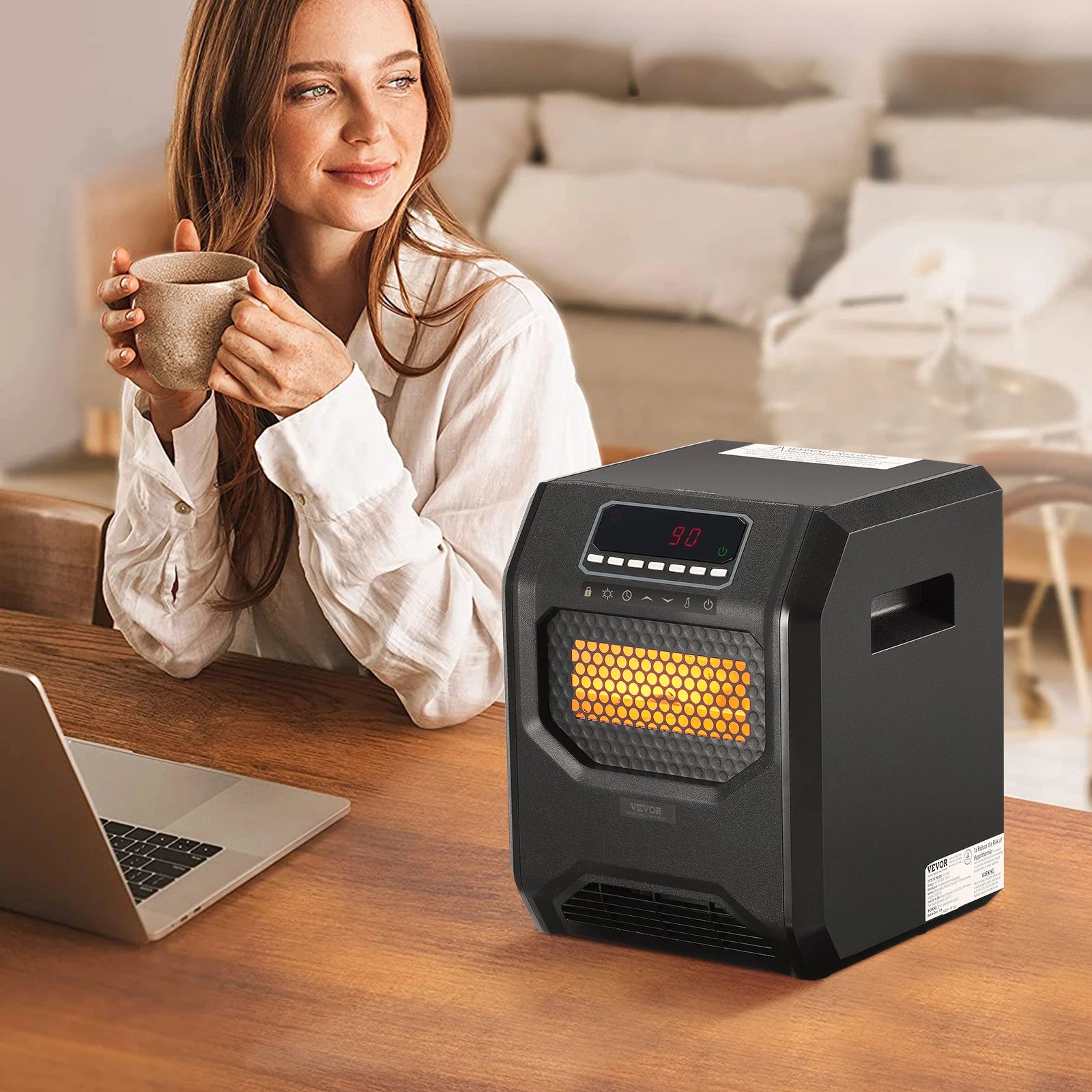 Infrared Heater Remote Control Electric Space Heater in USA.