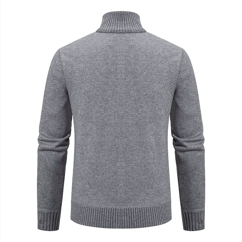 new cashmere padded warm casual men's knitted sweater coat in USA